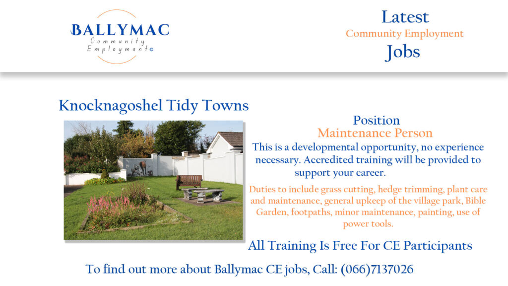 Knocknagoshel-Jobs-Maintenance